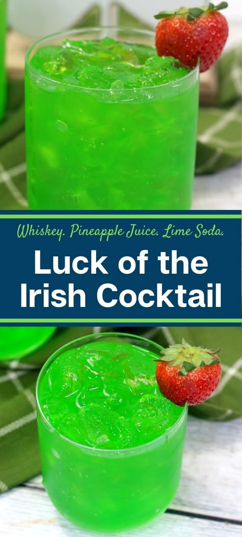 Irish Kiss Drink, St Patrick’s Day Mixed Drinks, Lucky Leprechaun Drink, Drinks With Irish Whiskey, St Patricks Day Punch Alcohol, March Drink Specials, St Patty Day Drinks Alcohol Easy, St Patricks Day Cocktails Whiskey, Green Cocktails Recipes St. Patrick's Day