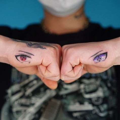 Anime Tattoos For Men, Tattoos For Men Unique, Tato Naruto, Naruto Tattoos, Dbz Tattoo, Tattoo World, Naruto Tattoo, Wrist Tattoos For Guys, Creepy Tattoos