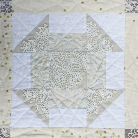 Turning My Grandmother’s Doilies into Quilts | PieceWork Recycled Fabric Art, Vintage Handkerchiefs Crafts, Handkerchief Crafts, Vintage Quilts Patterns, Doilies Crafts, Vintage Doilies, Heirloom Quilt, Crazy Quilting, Embroidered Quilts