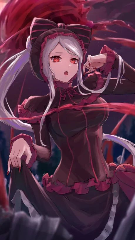 Overlord Shalltear, Shalltear Bloodfallen, Vampire Girls, Vampire Art, Anime Base, Bleach Manga, Anime Girlxgirl, Fanarts Anime, Manga Drawing