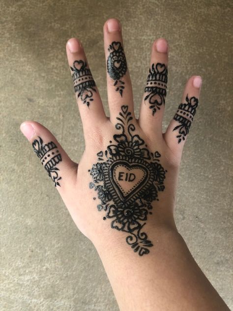 Eid Mubarak In Arabic, Eid Henna, Simple Henna Tattoo, Simple Henna, Henna Tattoo Designs, Eid Mubarak, Henna Tattoo, Henna Designs, Stylish Nails