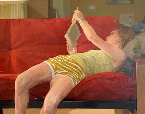 contemporary paintings on Instagram: “@zoeyfrank #zoeyfrank” Figure Composition, Ideation Process, Painting Together, Color Studies, Space Opera, The Foundation, Modernism, Figure Painting, Contemporary Paintings