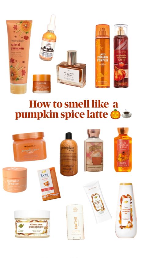 Fall autumn perfume shower routine Body Wash Routine, Pumpkin Perfume, Autumn Perfume, Fall Everything, Wash Routine, Pumpkin Tree, Good Hygiene, Pumpkin Chai, Pumpkin Latte