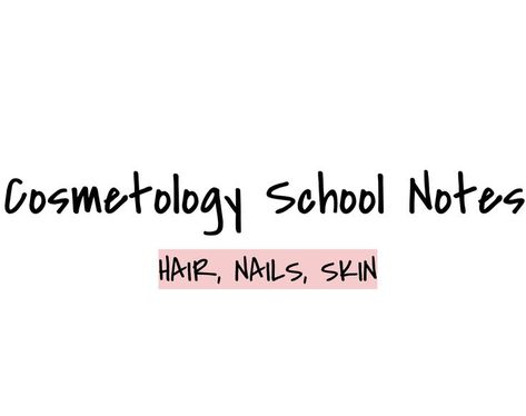 Cosmetology School Notes, Cosmetology School Tips Student, Cosmetology Notes, Cosmetology Business, Cosmetology State Board, Beauty School Cosmetology, Cosmo School, Hair Salon Quotes, Hair Academy