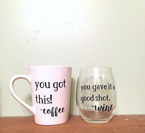 Wine Gift Ideas, Wine Glass Sayings, Wine Glass Ideas, Coffee Gift Basket, Coffee Wine, Coffee Gift, Wine Glass Set, Birthday Meme, Wine Gift