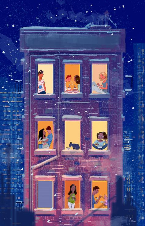 Pascal Campion, Paper Cute, 동화 삽화, City Illustration, Love Illustration, Illustration Artists, Best Artist, Children Illustration, New Yorker