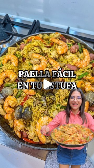 Alma Blanco on Instagram: "Hay muchos tipos de paellas, hay muchas recetas, esta es fácil, deliciosa y la puedes hacer ahí en la estufa de tu casa 🥘

🧄Ingredientes:
1lt caldo para paella
3 postas de bagre bassa
Azafrán 20 hebras
1 chorizo español
500gr lomo de cerdo
500gr fajitas de pollo
250gr salchicha coctelera 
15 camarones grandes
1 taza de ejotes
1/2 pimiento rojo y 1/2 anaranjado
1/2 cebolla blanca
2 cucharadas de ajo picado 
2 tazas de arroz 
6 habaneros
1/2 cebolla morada
8 limones 

🫑Paso a paso:

1.Haremos un fondo con 1 litro de caldo para paella fácil, 3 postas de bagre y azafrán, normalmente se recomienda usar entre 5 y 10 hebras de azafrán por cada 250 gramos de arroz, deja hervir.

2.En un mismo sartén iremos cocinando todo, primero un chorizo español, retiramos agregamo Fajitas, Fish And Seafood, Cilantro, Seafood, Media