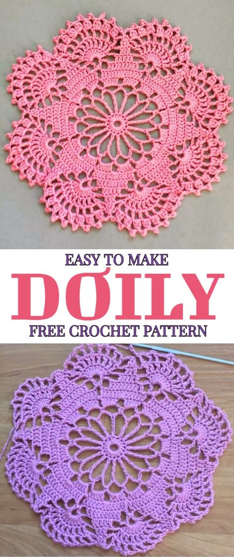 Crochet Doily Pattern, Free Crochet Doily Patterns, Doily Pattern, Crochet Dollies, Haken Baby, Crochet Doily Patterns, Crochet Mandala, Crochet Motifs, Crochet Doily