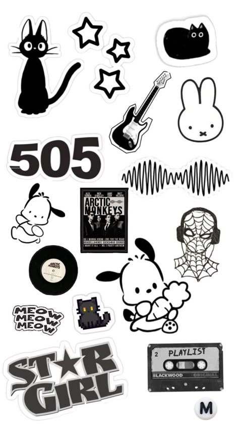 stikers black aesthetic Clear Phone Case Design, Y2k Stickers, Graffiti Doodles, Scrapbook Printing, Iphone Case Stickers, Scrapbook Stickers Printable, Black Stickers, Easy Doodles Drawings, Phone Stickers