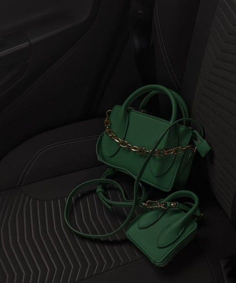 Green Marketing, Dark Green Aesthetic, Green Purse, Aesthetic Women, Dark Wear, New Green, Green Aesthetic, Blue Aesthetic, Green Bag