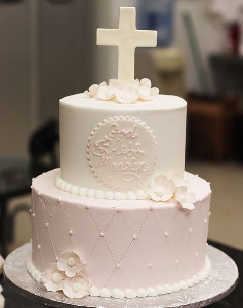 Christening Cakes Girl, First Communion Cake Girl, First Communion Cakes For Girls Ideas, Baptismal Cake Girl, Communion Cakes Girl, Baptism Girl Cake, First Communion Cake Ideas, 1st Communion Cakes, Baptism Cake Ideas