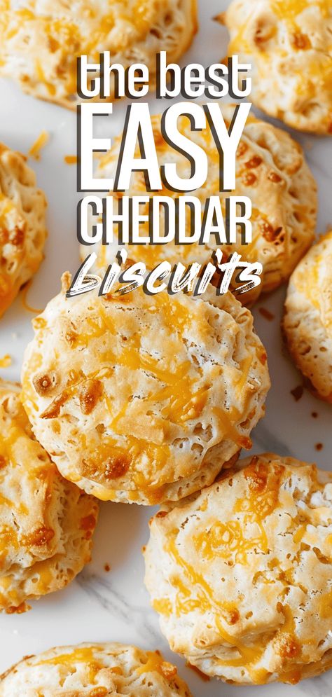 Easy Cheddar Biscuits – Chasety Homemade Cheddar Biscuits, Easy Cheddar Biscuit Recipe, Easy Cheddar Biscuits, Cheddar Cheese Biscuits, Cheesy Biscuit, Cheese Scones, Homemade Bread Recipes Easy, Bisquick Recipes, Cheddar Biscuits