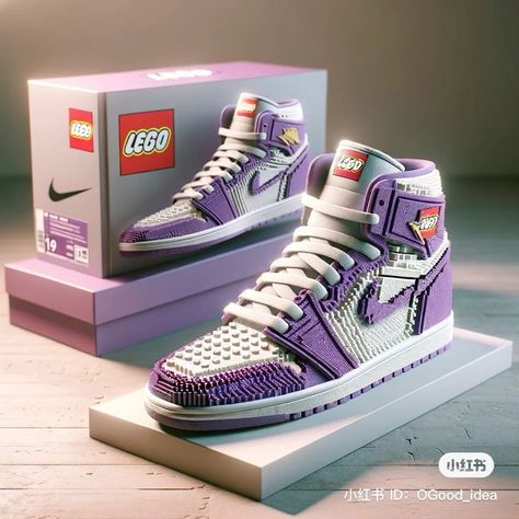 Easy Lego Creations, Best Lego Sets, Lego Kits, Amazing Lego Creations, Preppy Shoes, Lego Craft, Lego Creative, Jordan Shoes Retro, All Nike Shoes