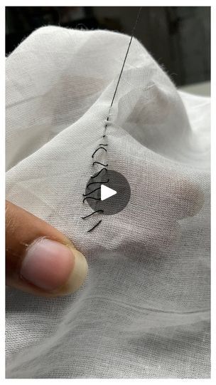 47K views · 1.2K reactions | BASIC SEWING
#DIY SERIES of basic mending.

Invisible stitch- typically refers to a sewing technique used to join fabric or close a seam in a way that makes the stitches nearly visible or hidden from view.
The beauty of an invisible stitch lies in its ability to create a seamless finish, as if the fabric was never touched by the needle.

#diy #ethicalfashion #consciousfashion #invisiblestitch #zerowaste #basicsewing #mending #mendingmatters #invisiblemending | Taraasi | Sustainable clothing | Anurag Saikia · Panchayat Title Seamless Stitch Sewing, Visible Mending Stitches, Invisible Stitch, Basic Sewing, Visible Mending, Sewing Diy, Conscious Fashion, Sewing Basics, Sustainable Clothing