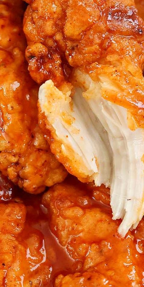 Hot Honey Chicken Tenders, Honey Chicken Tenders, Spicy Chicken Tenders, Spicy Honey Chicken, Honey Fried Chicken, Hot Honey Chicken, Spicy Fried Chicken, Fried Chicken Tenders, Chicken Tenderloin Recipes