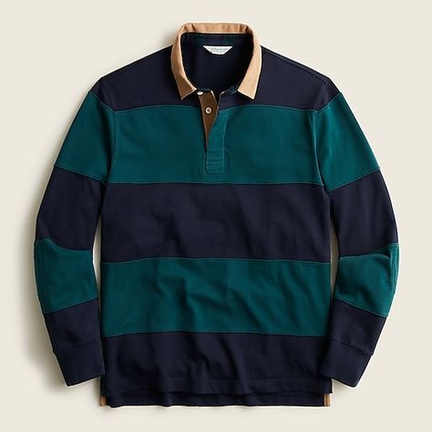 J.Crew: Rugby Shirt In Tartan For Men Mens Rugby Shirts, Black Watch Tartan, Streetwear Men Outfits, Straight Fit Jeans, Men's Suits, Classic Outfits, Rugby Shirt, My Favorites, Preppy Style