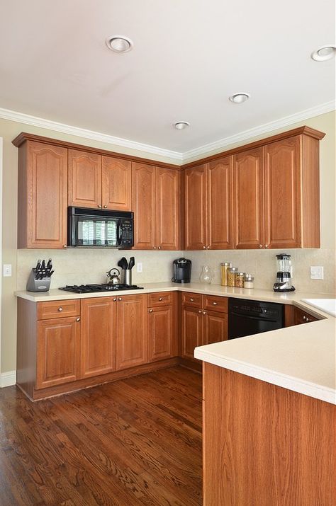 Painted Kitchen Cabinets Before and After – To Newlywedism and Beyond… Small Kitchen Remodel Cost, Old Kitchen Remodel, Kitchen Cabinets Before And After, Painted Kitchen Cabinets, Kitchen Remodel Pictures, Cheap Kitchen Remodel, Update Kitchen Cabinets, Ikea Kitchen Remodel, Kitchen Cupboards Paint