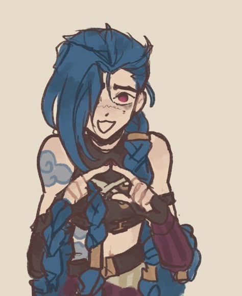 Лучшая Arcane Jinx, League Of Legends Arcane, Jinx Arcane, Jinx League Of Legends, Arcane League Of Legends, Lol League Of Legends, Twitter Search, A Drawing, Blue Hair