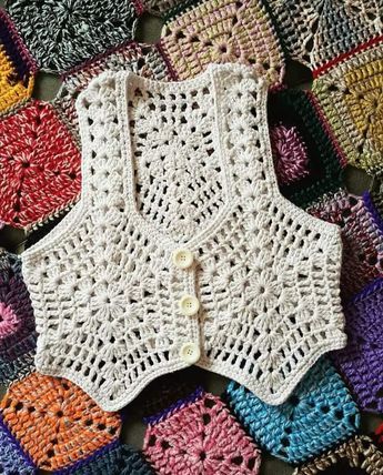 Crochet Circle Pattern, Crochet Blouse Free Pattern, Crochet Blouse Pattern, Crochet Waistcoat, Crochet Jacket Pattern, Crochet Boho Top, Crochet Fairy, Crochet Eyes, Crochet Vest Pattern