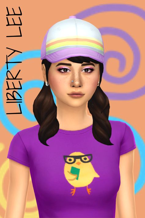 Makeover & Lookbook Unlikely Friends, Free Spirit, Sims 4, Lookbook, Feelings