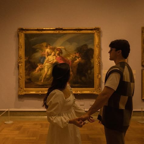 Bella Genovesi | Denver Wedding Photographer on Instagram: "more from one of my favorite shoots of all time 🕊️  it’s such a fun experience to make art in a place surrounded by it. I love how this art museum photoshoot feels like a movie—cinematic, romantic, and timeless to the core 🎞️🫶🏼 . . . Documentary wedding photographer. Art museum engagement shoot. Art museum wedding. Timeless wedding photos. Cinematic engagement photos. Candid engagement photos. Denver wedding photographer. Destination wedding photographer." Art Museum Proposal, Wedding In Museum, Art Museum Photoshoot, Museum Shoot, Engagement Photos Candid, Museum Photoshoot, Wedding Timeless, Timeless Wedding Photos, Art Museum Wedding