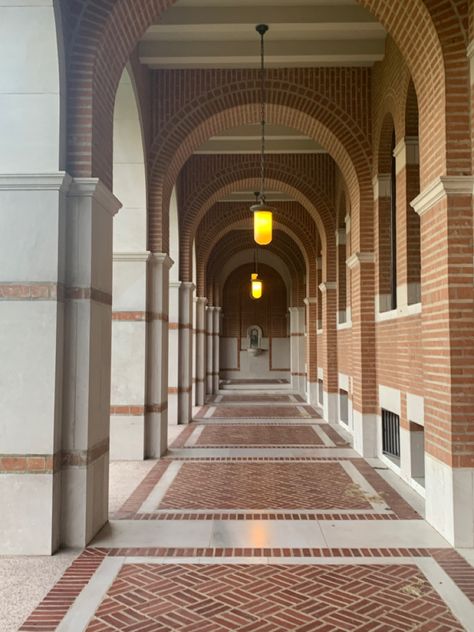 Rice University Aesthetic, University Hallway, College Hallway, University Aesthetic, College Vision Board, Building Aesthetic, Rice University, Dream College, University Life