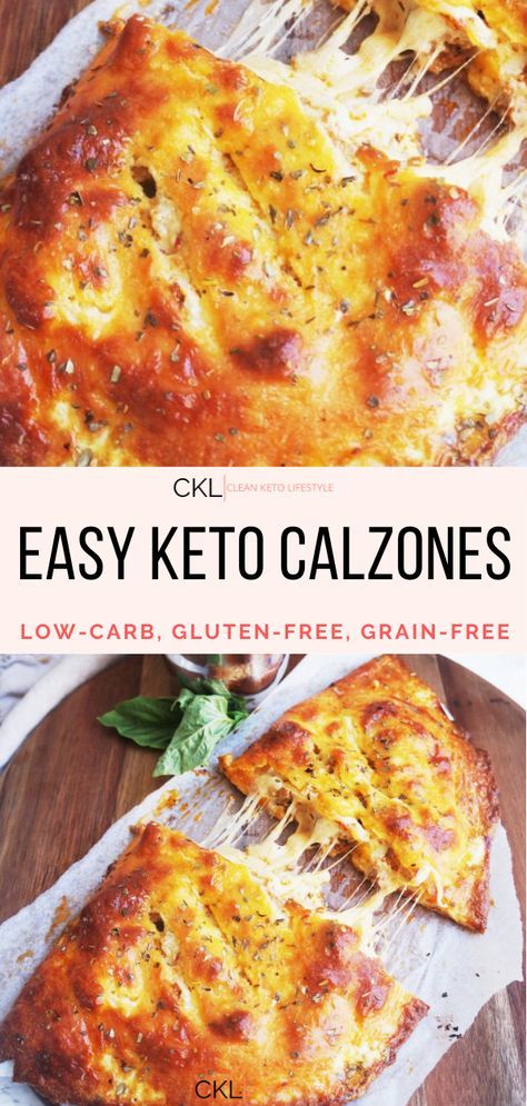 Keto Calzone, Keto Brood, Low Carb Low Fat Recipes, Boiled Egg Diet Plan, Recetas Keto, Low Carb Diet Recipes, Healthy Low Carb Recipes, Keto Recipes Dinner, Low Carb Dinner Recipes