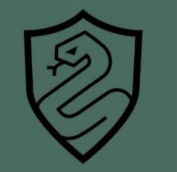 pls drop a follow<3 Slytherin Symbol Drawing, Slytherin Drawing Ideas, Slytherin House Logo, Slytherin Drawing, Slytherin Symbol, Slytherin Logo, Slytherin Tattoo, Fandom Tattoos, Hogwarts Shirt