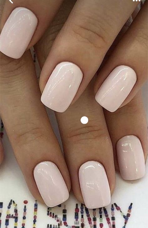 Pink Engagement Nails, Nails Baby Pink, Acrylic Nails Winter, Christmas Acrylic Nails, Nail Designs Christmas, Light Colored Nails, Nail Pink, Engagement Nails, Simple Fall Nails