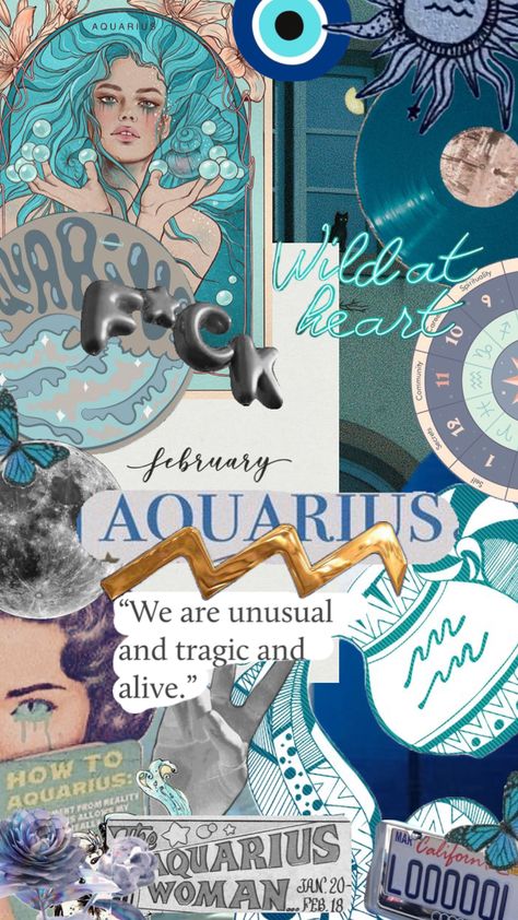 #aquarius #aquariusaesthetic #aquariusvibes #zodiacaesthetic #zodiac #zodiacsigns #zodiacsign #zodiaccollage #wallpaper #vibes Aquarius Aesthetic, Aquarius Art, Wallpaper Vibes, Spirituality Affirmations, The Aquarius, Comfort Quotes, Zodiac Signs Aquarius, Aquarius Zodiac, Create Collage