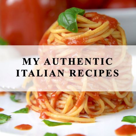 Authentic Italian Recipes, Italian Dinner Recipes, Traditional Italian Dishes, Italian Pasta Dishes, Italian Recipes Traditional, Italian Pasta Recipes, Italian Appetizers, Best Italian Recipes, Italy Food