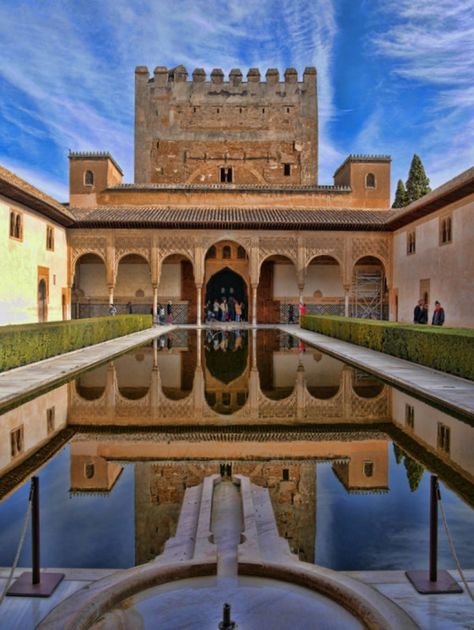 The Alhambra Palace in Granada, Andalucia, Spain - loved our visit! European Palace, Alhambra Palace, Alhambra Granada, Granada Spain, Luxury Destinations, Colonial Architecture, Spanish Colonial, Spain And Portugal, Islamic Architecture