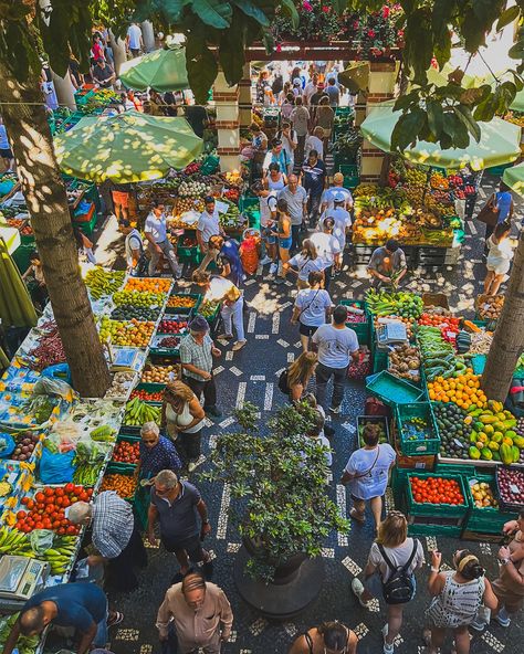 The Mercado dos Lavradores is one of Funchal's most iconic spots, blending culture, tradition, and local flavors. 🌿🍌 A must-visit for tourists and locals alike, where you can discover the best that Funchal has to offer. 🏛️ Built in 1940 🍇 Local Products: Discover exotic fruits like passion fruit, colorful flowers, and Madeira’s famous produce. 🐟 Fresh Fish: In the fish market, traditional “fish sellers” offer the iconic espada preta, a local delicacy. 🎨 Tile Art: The market’s walls are de... Local Products, Fish Market, Local Market, Funchal, Exotic Fruit, Fresh Fish, The Fish, Tile Art, Passion Fruit