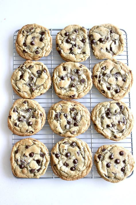 Amber’s Kitchen Recipes, Ambers Kitchen Cooks, Sourdough Discard Brown Butter Cookies, Ambers Kitchen Recipes, Brown Butter Sourdough Cookies, Sourdough Cookies Recipe, Sourdough Discard Chocolate Chip Cookies, Sourdough Treats, Keri Recipes