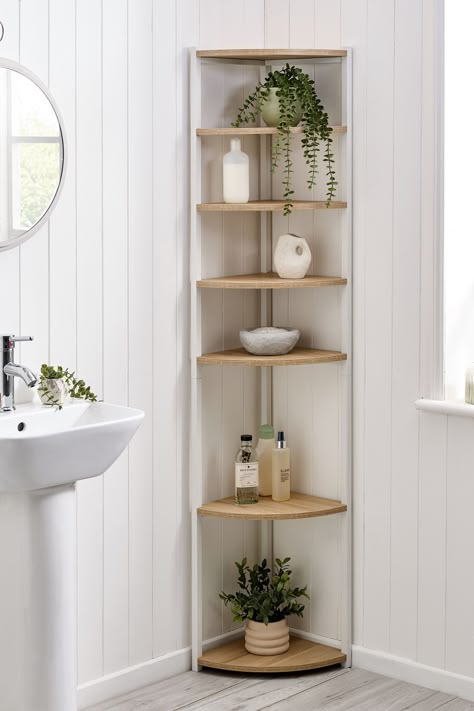 Purchase Pure Chalk Malvern Nook Shelf Unit from the Subsequent UK on-line store- #BUY #Chalk #Corner #Malvern #Natural #Online #Shelf #Shop #unit Check more at https://howcandothis.com/homedecoration/purchase-pure-chalk-malvern-nook-shelf-unit-from-the-subsequent-uk-on-line-store/ Shelving Unit Decor, Kitchen Storage Island, Corner Storage Unit, Hall Storage, Corner Shelf Unit, Corner Shelving Unit, Bathroom Corner Shelf, Apartment Decorating Living, Small Space Bathroom