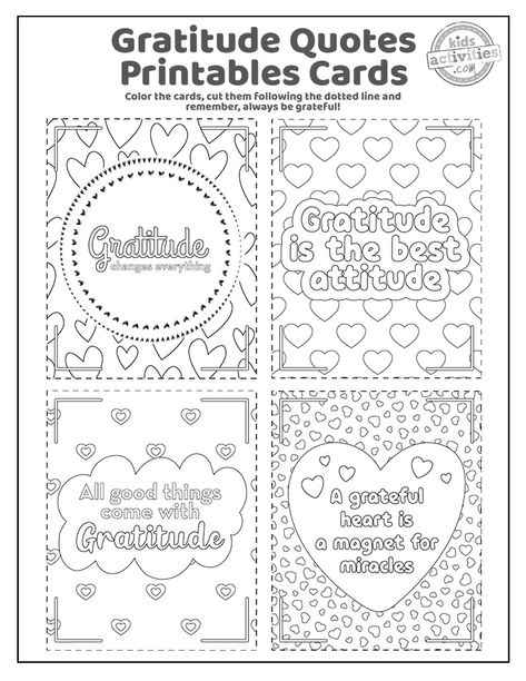 Gratitude Coloring Pages For Kids, Gratitude Coloring Page, Gratitude Cards Free Printable, Gratitude Worksheet, Thanksgiving Basket, Brownies Ideas, Gratitude Crafts, Kindness Club, Gratitude Day