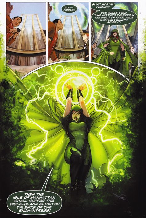 June Moone Enchantress, Dc Enchantress, Magia Dc, Enchantress Comics, Enchantress Dc Comics, Enchantress Dc, Enchantress Marvel, June Moon, Stjepan Sejic