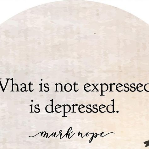 letitgo.guru on Instagram: "Each and every one of your suppressed emotions and thoughts become stones that you carry around with you. Your mind is always searching for ways to express these different emotions and bring them into the physical world, whether you are aware of it or not. -Aida Rojas, lovedreamlive.com #mentalhealthawareness #depressionhelp #breakthestigma" Suppressed Emotions Quotes, Express Your Feelings Quotes, Expressing Your Feelings Quotes, Suppressed Emotions, Break The Stigma, Different Emotions, Thoughts And Feelings, Mental Health Awareness, Inspiring Quotes