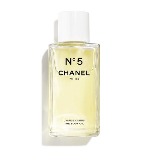 Shop N°5 The Body Oil - 8.4 FL. OZ. and discover more Fragrances at CHANEL.com. Shop now and enjoy complimentary samples. Chanel N 5, Perfume Chanel, Chanel N° 5, Chanel Store, Chanel No 5, Fragrance Collection, Womens Fragrances, Signature Scent, Flower Extract