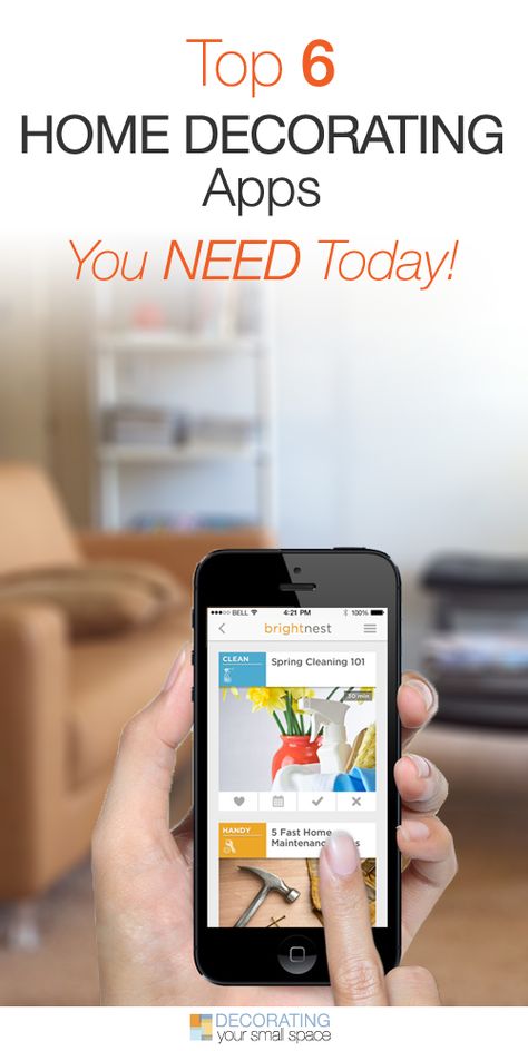 Top 6 Home Decorating Apps You Need Today! • We searched the internet and found some great home decorating apps for you! Apps For Designing A Room, House Design Apps Free, App For Home Design, Best Apps For Organization Life, Decorating Apps, Interior Design Minimalist, Nate Berkus, Henderson Nv, Keller Williams