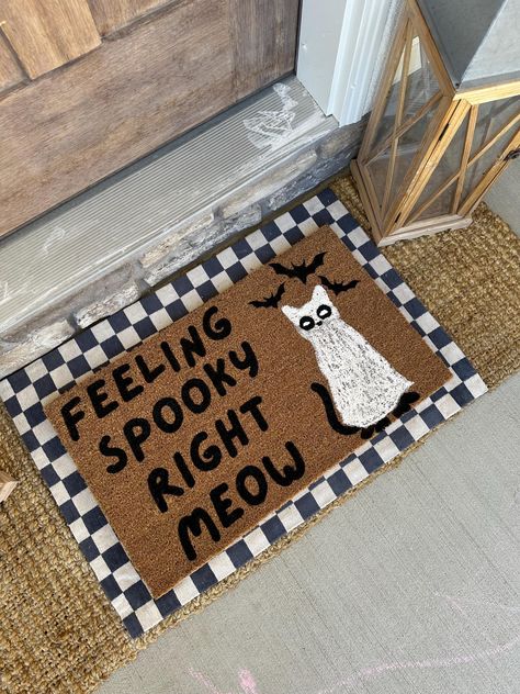 Halloween Mat, Halloween Rug, Halloween Mats, Halloween Doormat, Add Personality, Fresh Look, Funny Halloween, Floor Cleaner, Halloween Funny