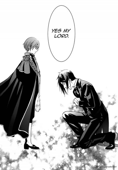 Yes my lord Black Butler Wallpaper, Man Kneeling, Yes My Lord, Black Butler Meme, Sebastian Ciel, Black Butler Manga, Black Butler Sebastian, Black Butler 3, Black Butler Ciel