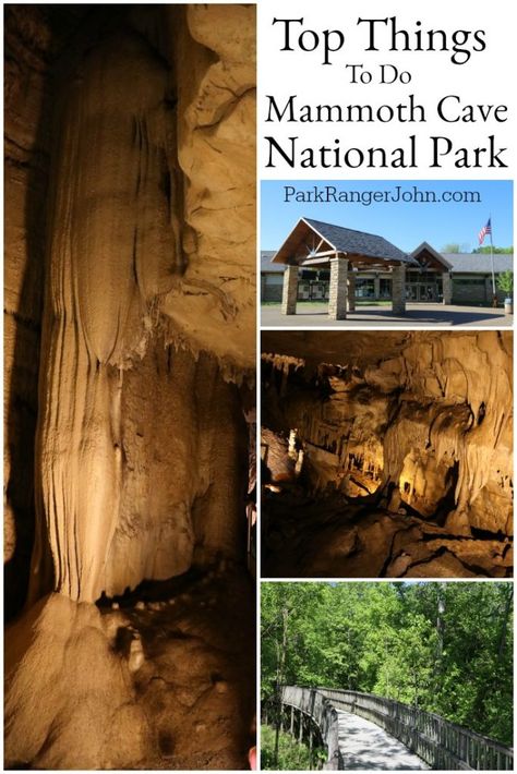 Things to do Mammoth Cave National Park - Park Ranger John Visit Kentucky, Kentucky Hiking, Mammoth Cave Kentucky, Kentucky Attractions, Kentucky Vacation, Mammoth Cave National Park, Cave City, Kentucky Travel, American National Parks