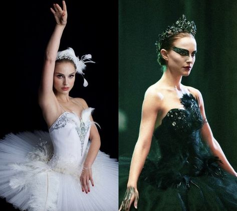 Black Swan Costume Halloween, Karneval Outfit, Emo Prom, Natalie Portman Black Swan, Swan Lake Costumes, Swan Couple, Black Swan Movie, Black Swan Costume, Classy Halloween Costumes