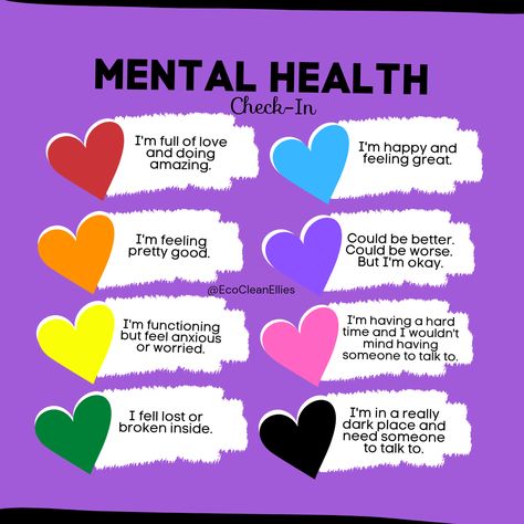 Mental Check In, Wellness Check In, Mental Health Check In, Zen Lounge, Mental Cleanse, Mental Health Month, Mental Health Education, Mental Health Facts, Mental Health Therapy