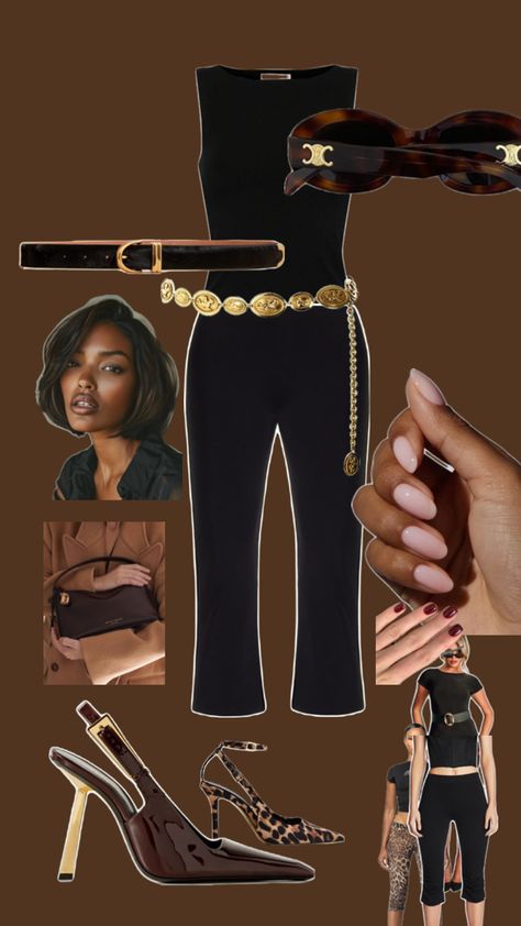 Capri pants outfit with black top and stilettos Jazz Restaurant Outfit, Capri Outfits Black Women, Black Capris Outfit, Black Capri Pants Outfit, Black Capri Outfits, Jazz Restaurant, Green Wardrobe, Plain Black Top, Capri Pants Outfits