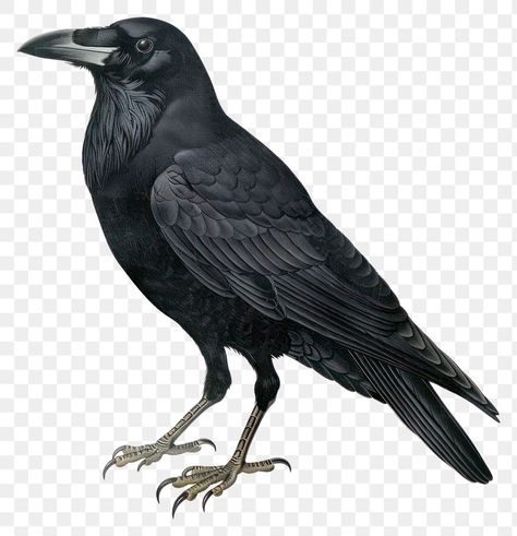 Crow Png, Aesthetic Pngs, Scrapbook Inspo, Black Png, Raven Bird, Png Elements, Crow Bird, Png Text, Awesome Designs