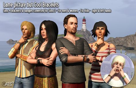 Sims 3 Sims, Sims 3 Cc, Bangles And Bracelets, Sims 3 Mods, Sims Stories, The Sims 3, Reverse Image Search, Bangles Bracelets, Sims 2