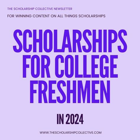 #Repost @scholarship.junkie ・・・ 🔖 SAVE FOR LATER 👉🏾 You can find all of these scholarships at thescholarshipcollective.com/scholarships. Comment or DM “Coach” for coaching on how to win these scholarships! #scholarships2024 #scholarshiptok #collegestudents #fafsa #scholarship #scholarships #scholarshiphunter #scholarshipopportunities #scholarshipprogram #collegescholarships #fullscholarship #gilmanscholarship #collegescholarship #scholarshipfund #scholarshipfundraiser #brotherhoodscholarship... Highschool Freshman, College Money, Freshman College, Scholarships For College, Save For Later, Undergraduate, College Students, To Win, Coaching