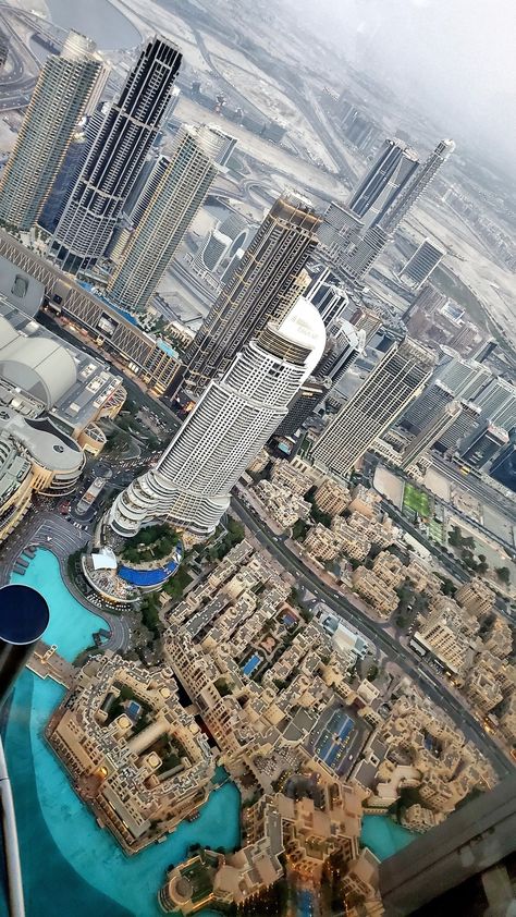 View from "At the top Burj Khalifa" Burj Khalifa Top View, At The Top Burj Khalifa, Dubai City, Burj Khalifa, At The Top, Top View, City Photo, The Top, Dubai